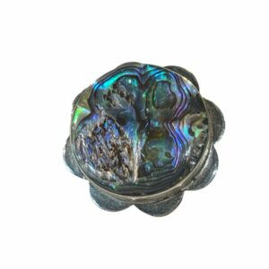 bague abalone argent