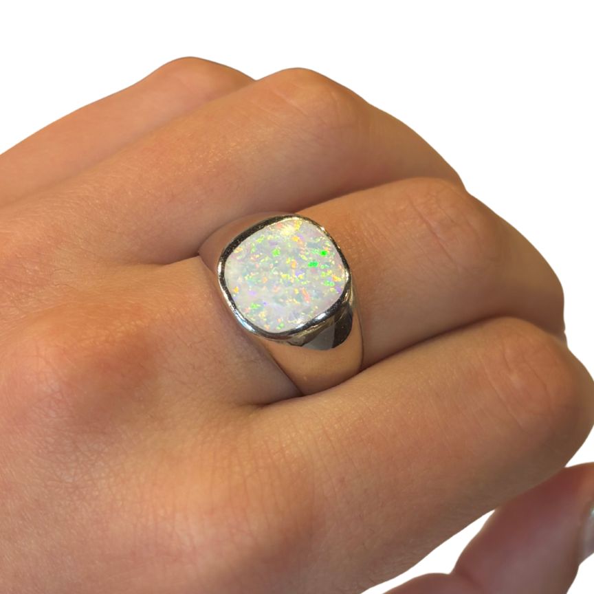 Bague Opale