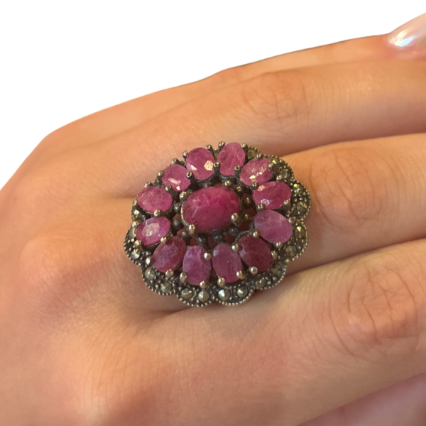 Bague Roses Rubis