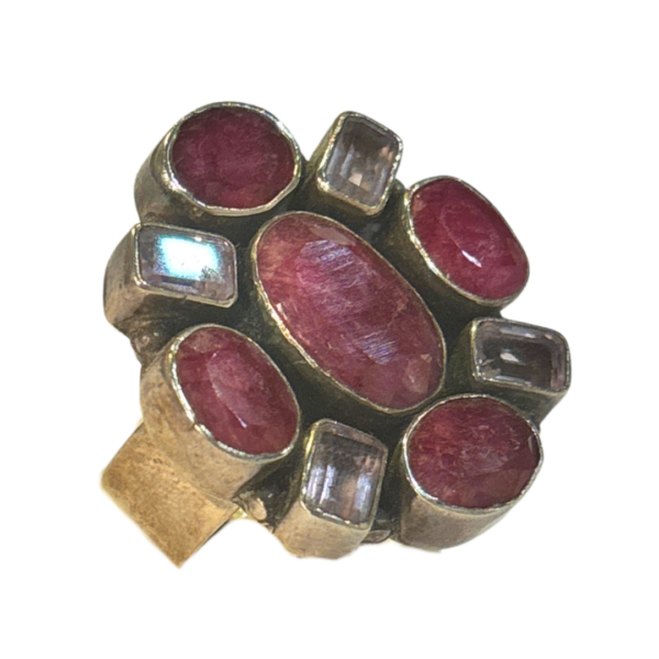 Bague Rubis & Améthyste