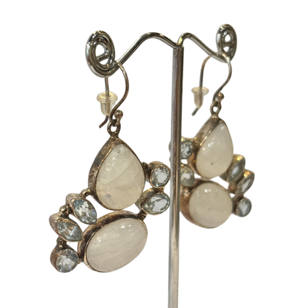 Boucles d’Oreilles Pierre de Lune
