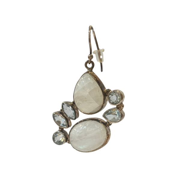Boucles d’Oreilles Pierre de Lune
