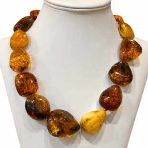 collier quartz rutile argent